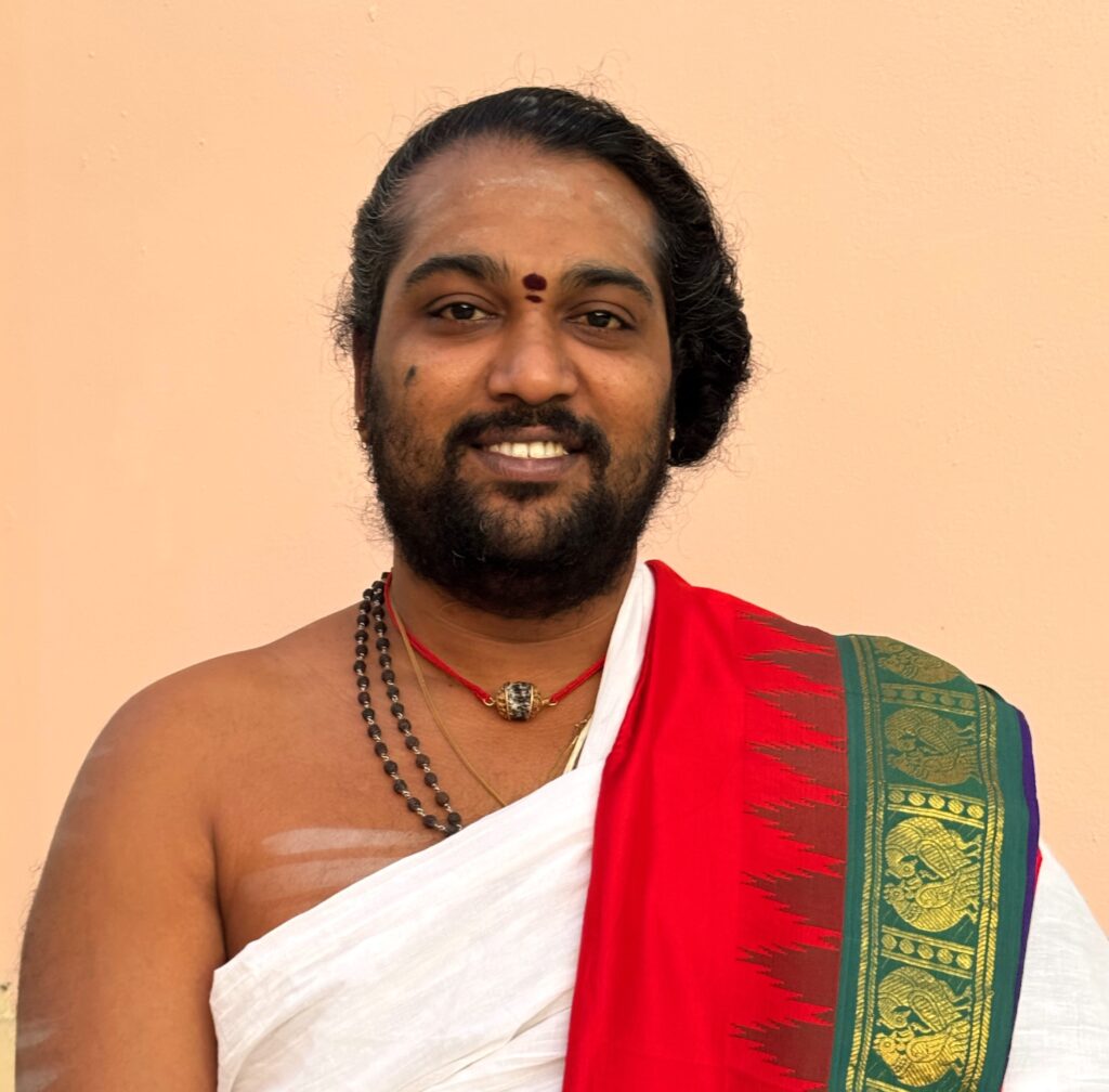 Photo of Priest Magesh Balasubramanian for website